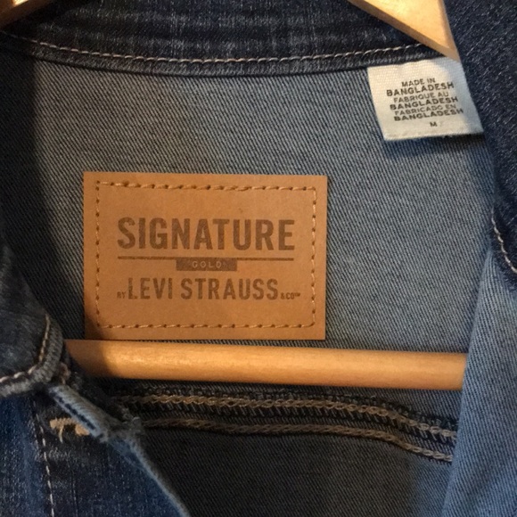 Levi’s Signature Trucker Jacket, Denim -NEW - Picture 3 of 5